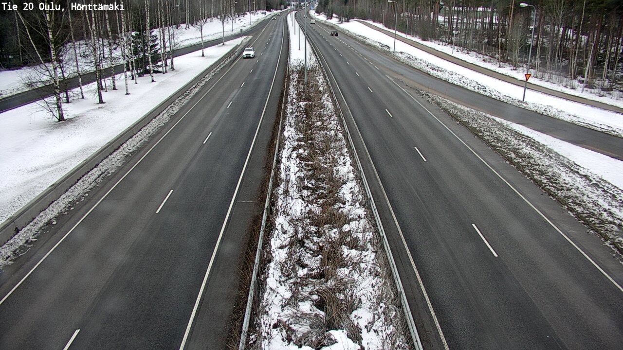 Kelikamerat Kuva Tie 20 Oulu, Hönttämäki, Oulu, Pohjois-Pohjanmaa