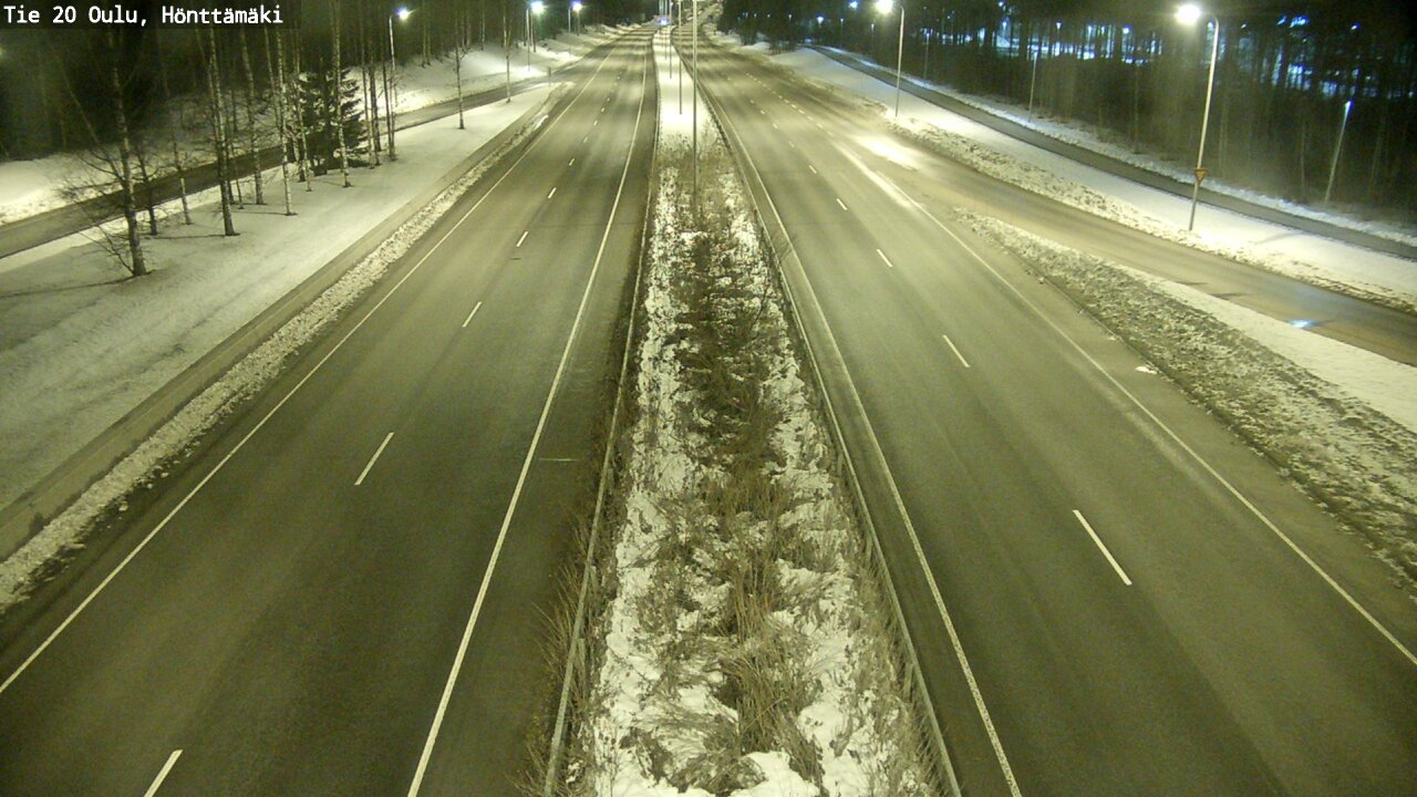 Kelikamerat Kuva Tie 20 Oulu, Hönttämäki, Oulu, Pohjois-Pohjanmaa