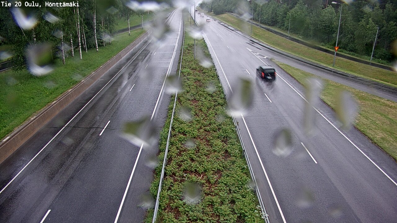 Kelikamerat Kuva Tie 20 Oulu, Hönttämäki, Oulu, Pohjois-Pohjanmaa