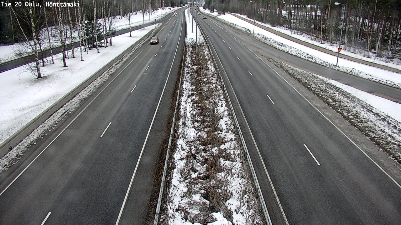 Kelikamerat Kuva Tie 20 Oulu, Hönttämäki, Oulu, Pohjois-Pohjanmaa