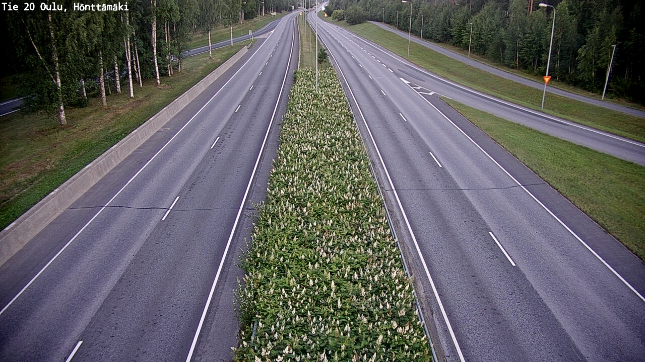 Kelikamerat Kuva Tie 20 Oulu, Hönttämäki, Oulu, Pohjois-Pohjanmaa