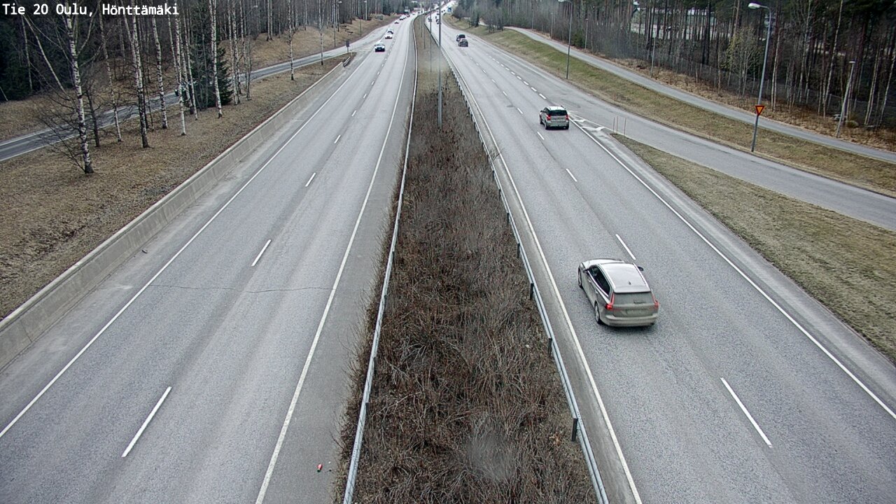 Kelikamerat Kuva Tie 20 Oulu, Hönttämäki, Oulu, Pohjois-Pohjanmaa