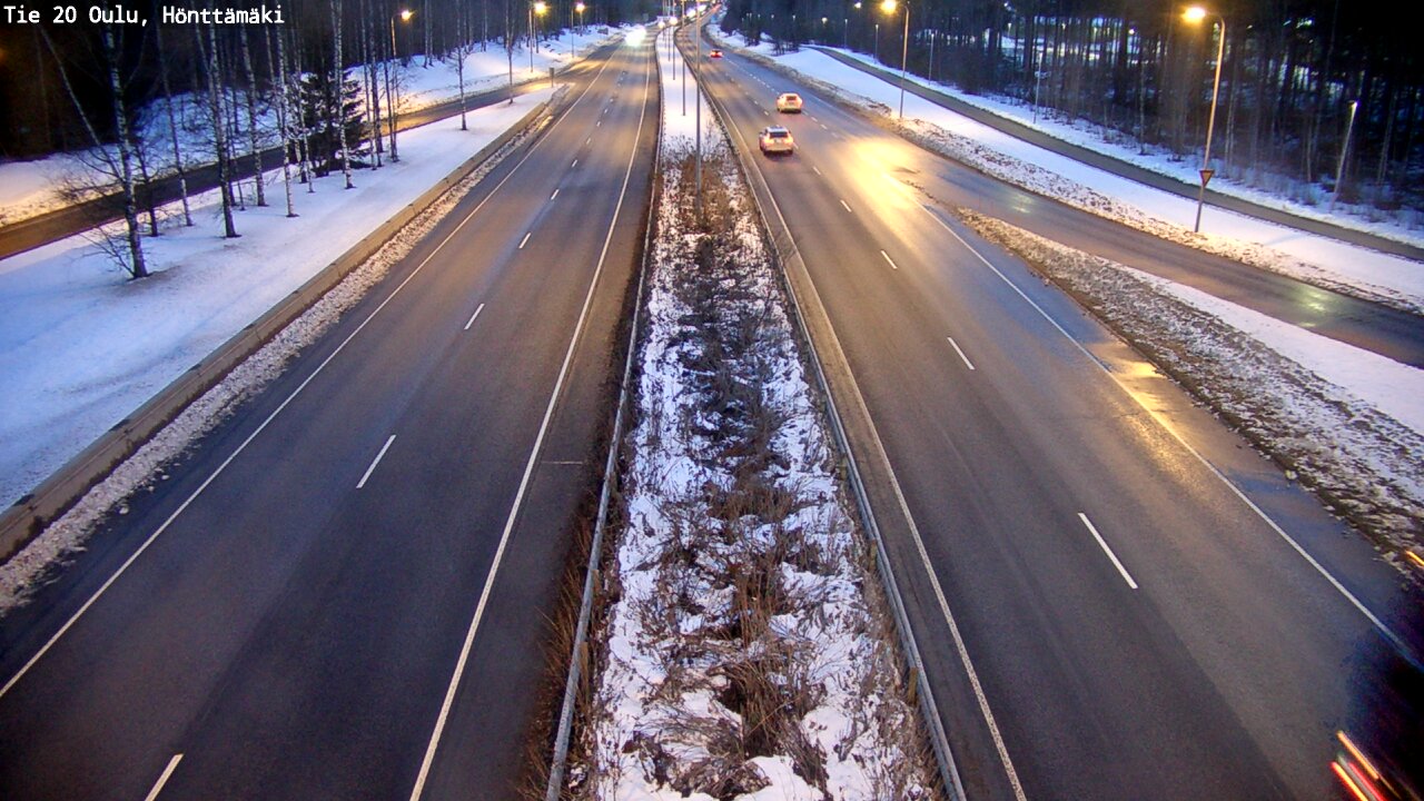 Kelikamerat Kuva Tie 20 Oulu, Hönttämäki, Oulu, Pohjois-Pohjanmaa