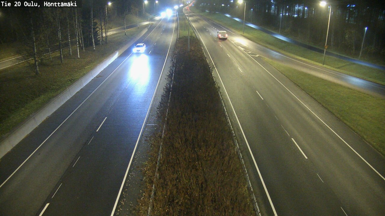 Kelikamerat Kuva Tie 20 Oulu, Hönttämäki, Oulu, Pohjois-Pohjanmaa