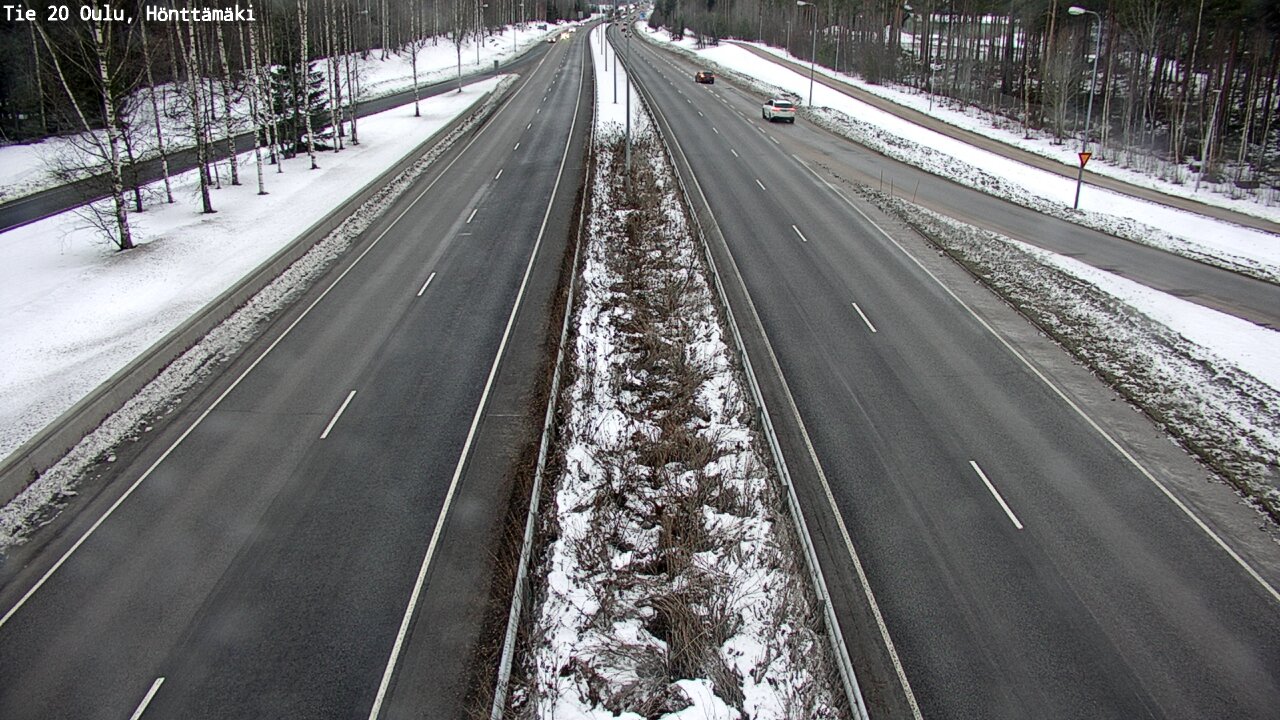 Kelikamerat Kuva Tie 20 Oulu, Hönttämäki, Oulu, Pohjois-Pohjanmaa