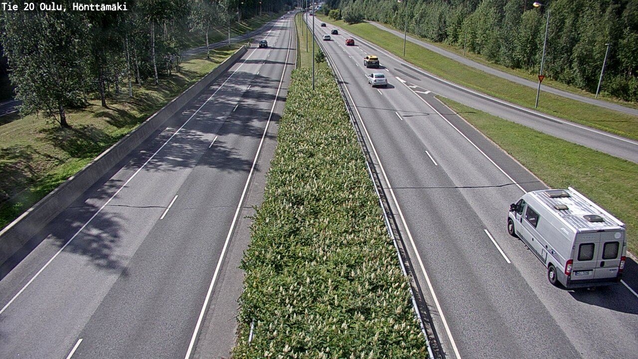 Kelikamerat Kuva Tie 20 Oulu, Hönttämäki, Oulu, Pohjois-Pohjanmaa
