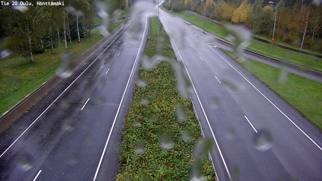 Weather Camera Image Road 20 Oulu, Hönttämäki, Oulu, Pohjois-Pohjanmaa