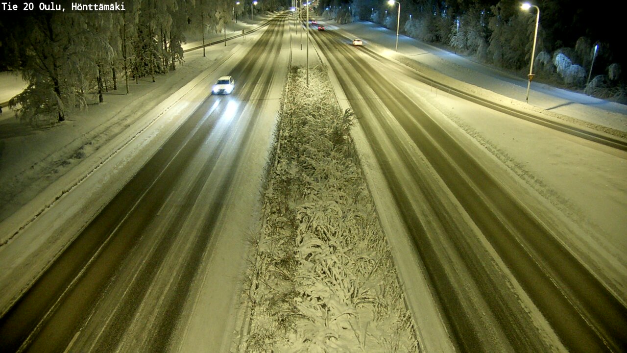 Kelikamerat Kuva Tie 20 Oulu, Hönttämäki, Oulu, Pohjois-Pohjanmaa