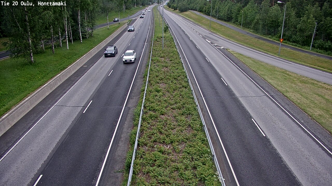 Kelikamerat Kuva Tie 20 Oulu, Hönttämäki, Oulu, Pohjois-Pohjanmaa