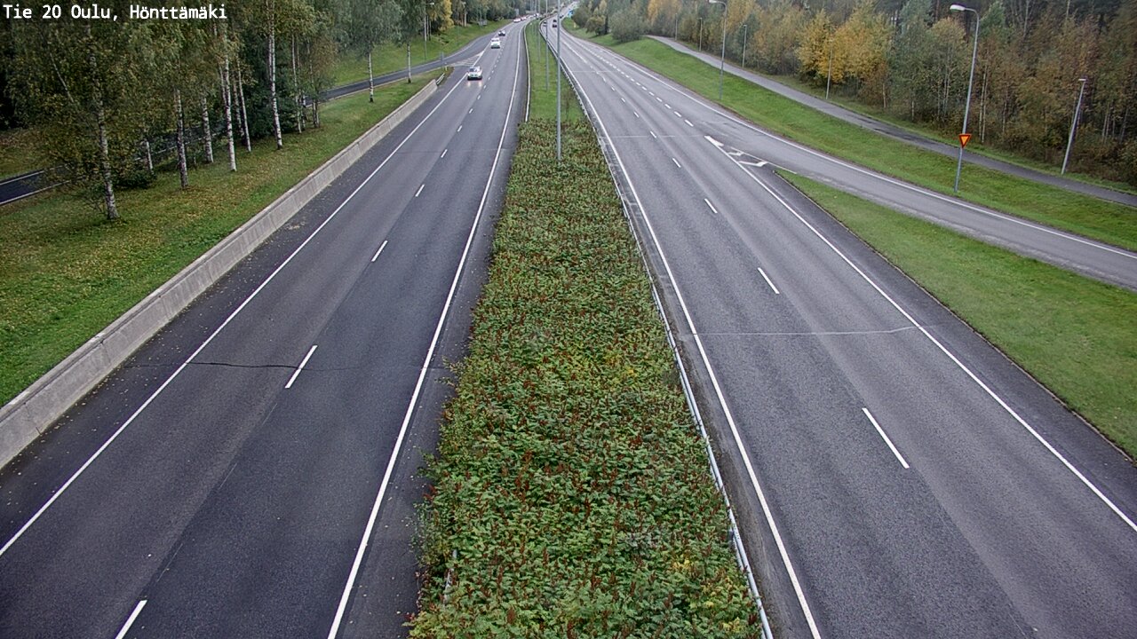 Kelikamerat Kuva Tie 20 Oulu, Hönttämäki, Oulu, Pohjois-Pohjanmaa
