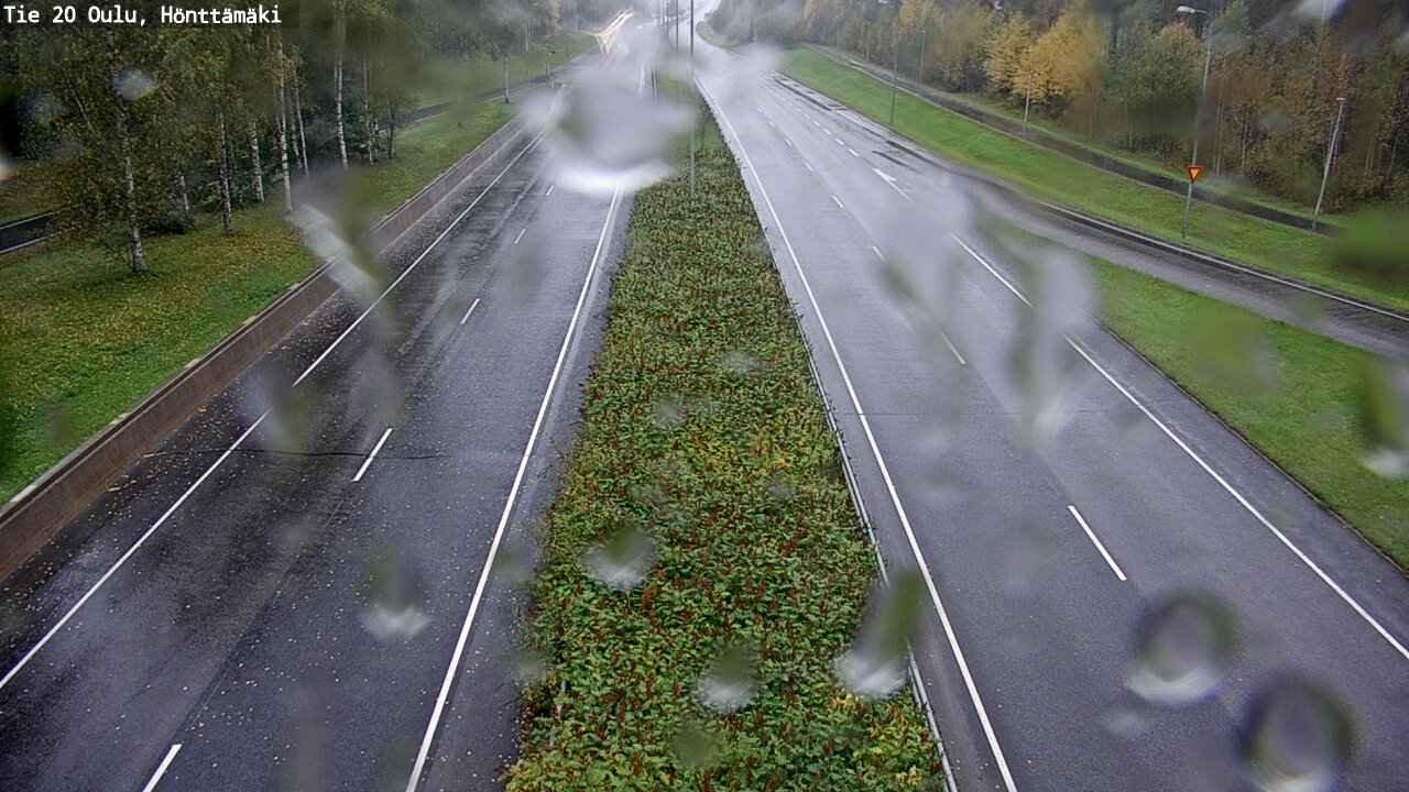 Weather Camera Image Road 20 Oulu, Hönttämäki, Oulu, Pohjois-Pohjanmaa