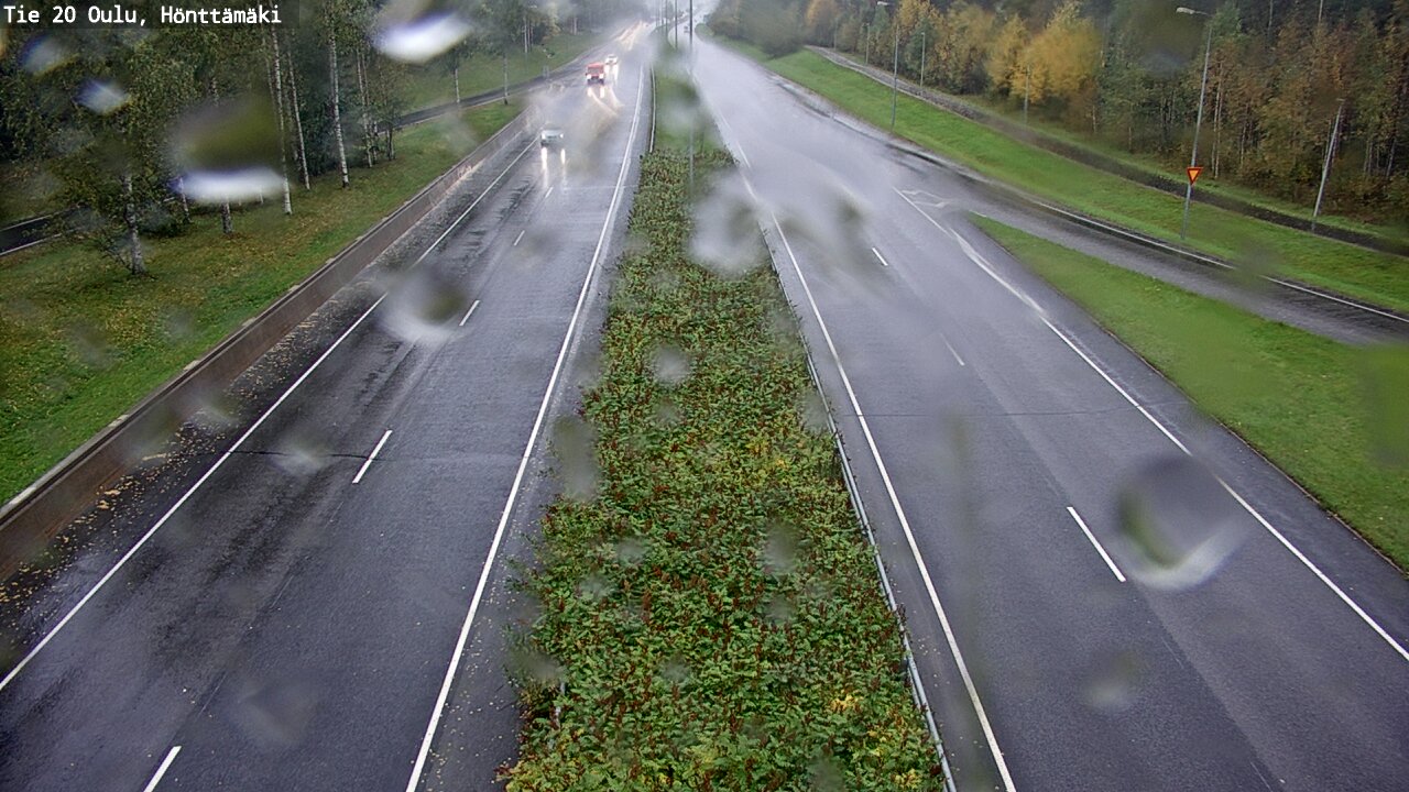 Weather Camera Image Road 20 Oulu, Hönttämäki, Oulu, Pohjois-Pohjanmaa