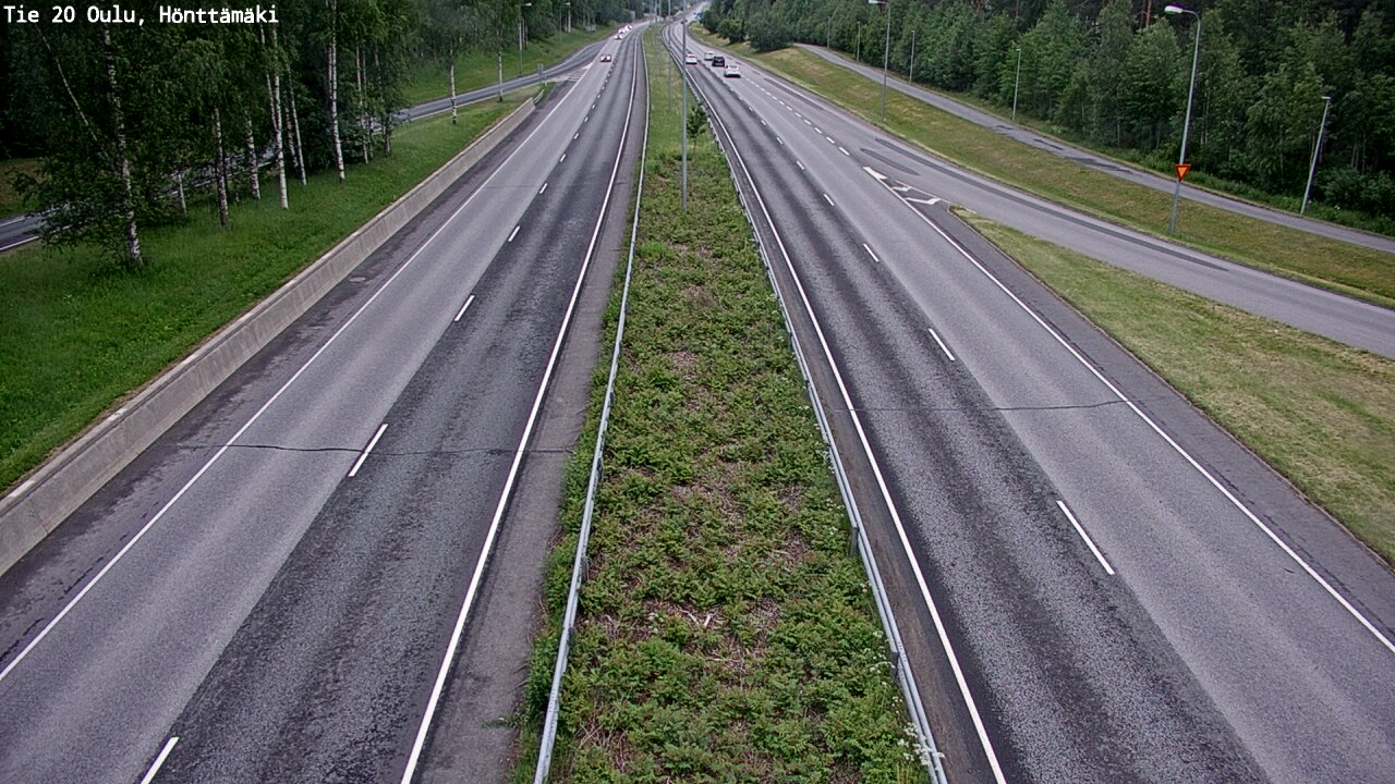Kelikamerat Kuva Tie 20 Oulu, Hönttämäki, Oulu, Pohjois-Pohjanmaa