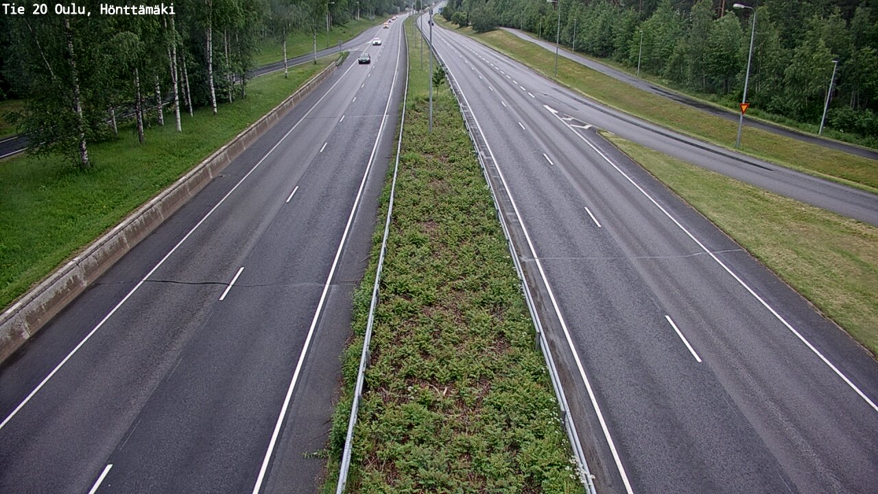 Kelikamerat Kuva Tie 20 Oulu, Hönttämäki, Oulu, Pohjois-Pohjanmaa