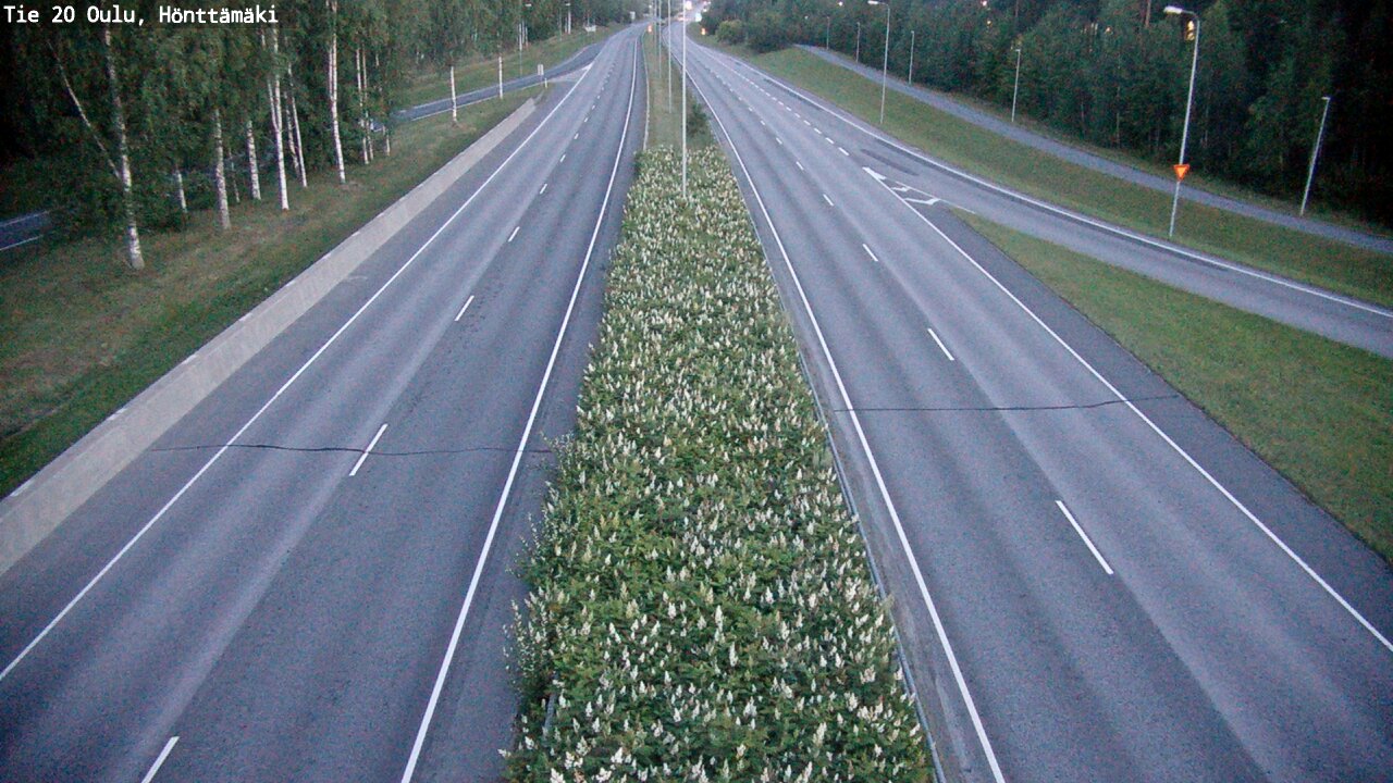 Kelikamerat Kuva Tie 20 Oulu, Hönttämäki, Oulu, Pohjois-Pohjanmaa
