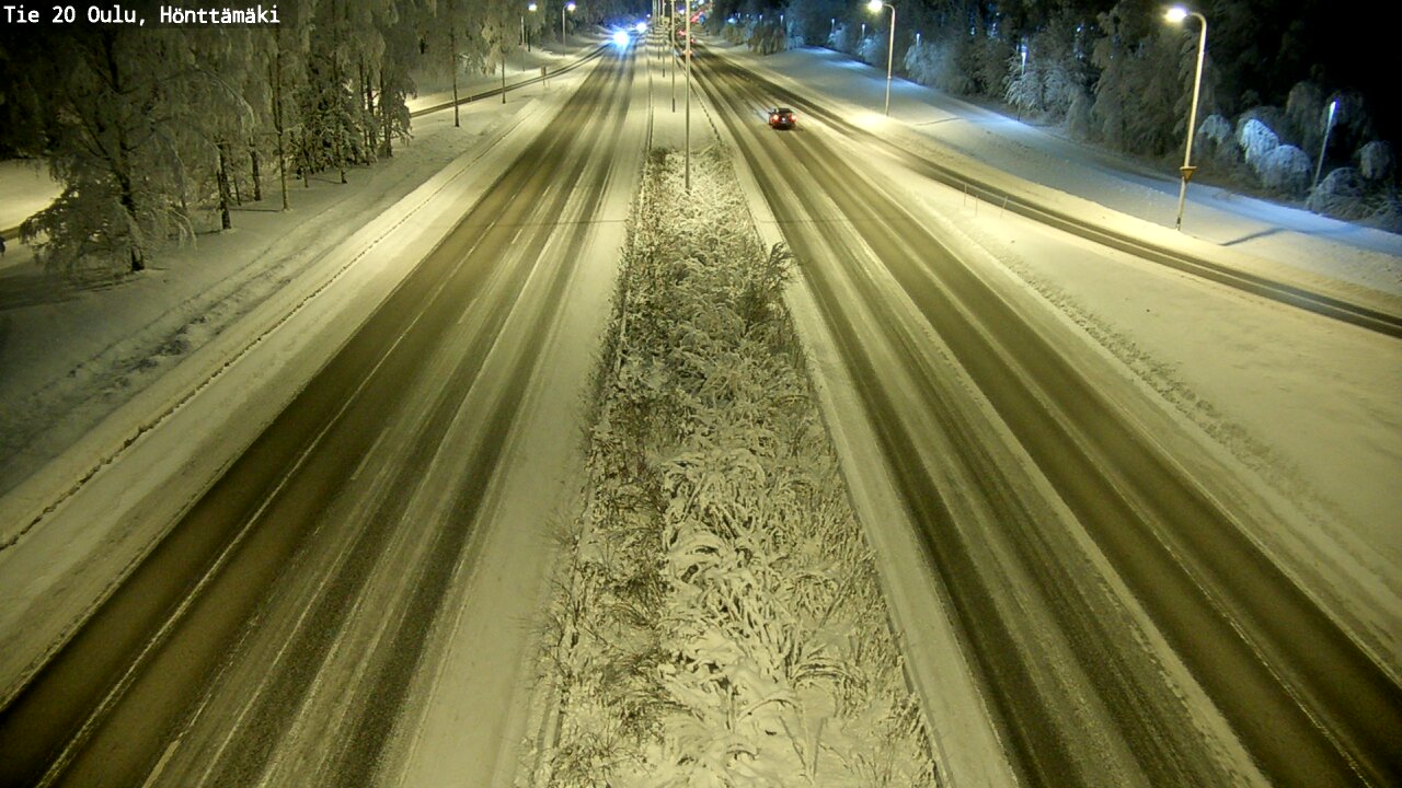 Kelikamerat Kuva Tie 20 Oulu, Hönttämäki, Oulu, Pohjois-Pohjanmaa