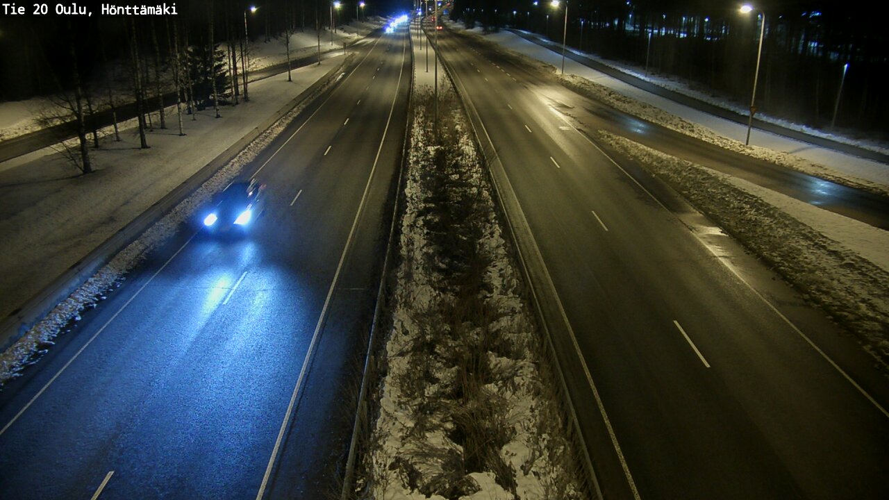 Kelikamerat Kuva Tie 20 Oulu, Hönttämäki, Oulu, Pohjois-Pohjanmaa