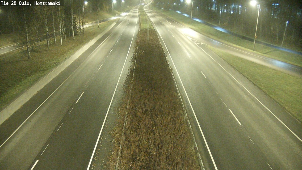 Kelikamerat Kuva Tie 20 Oulu, Hönttämäki, Oulu, Pohjois-Pohjanmaa