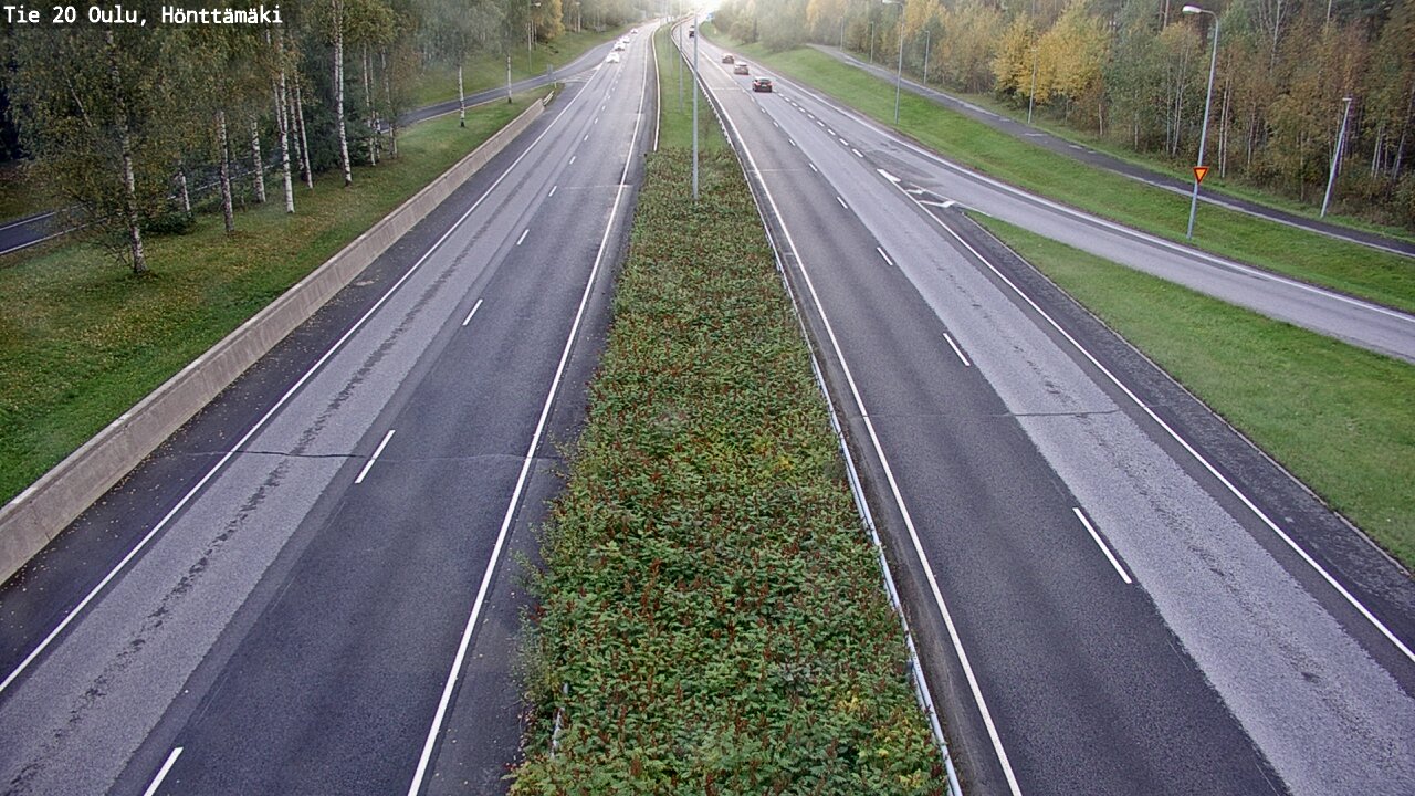Kelikamerat Kuva Tie 20 Oulu, Hönttämäki, Oulu, Pohjois-Pohjanmaa