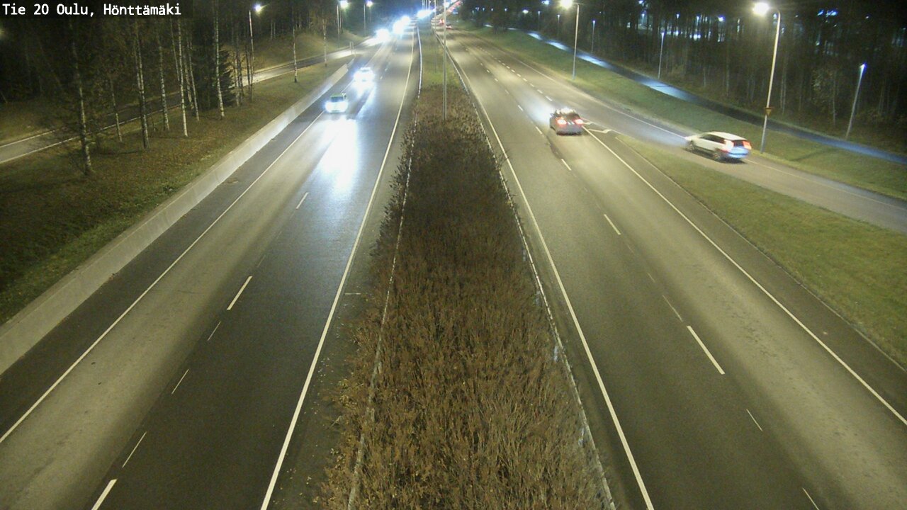 Kelikamerat Kuva Tie 20 Oulu, Hönttämäki, Oulu, Pohjois-Pohjanmaa