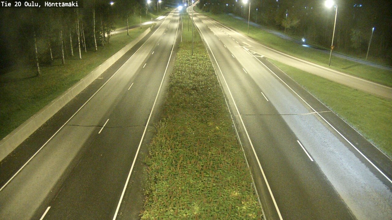Kelikamerat Kuva Tie 20 Oulu, Hönttämäki, Oulu, Pohjois-Pohjanmaa
