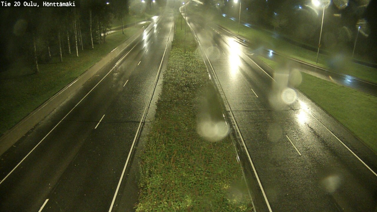 Kelikamerat Kuva Tie 20 Oulu, Hönttämäki, Oulu, Pohjois-Pohjanmaa