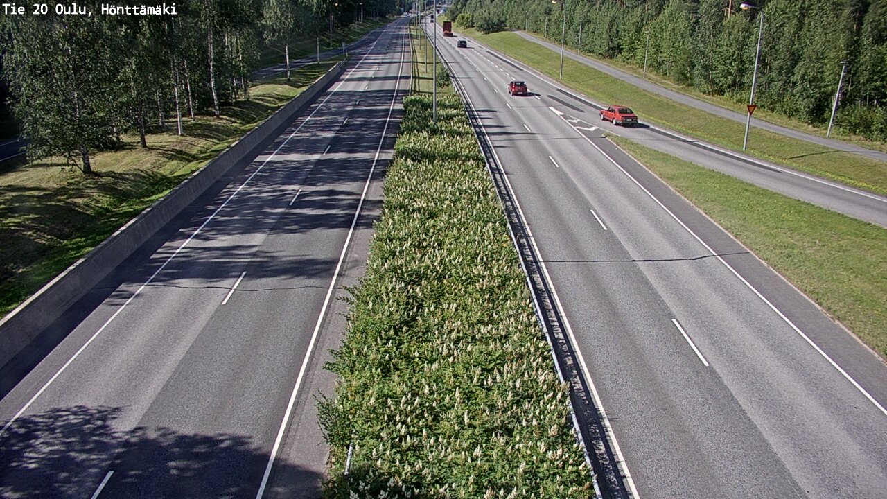 Kelikamerat Kuva Tie 20 Oulu, Hönttämäki, Oulu, Pohjois-Pohjanmaa
