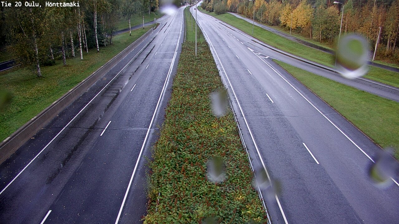 Weather Camera Image Road 20 Oulu, Hönttämäki, Oulu, Pohjois-Pohjanmaa