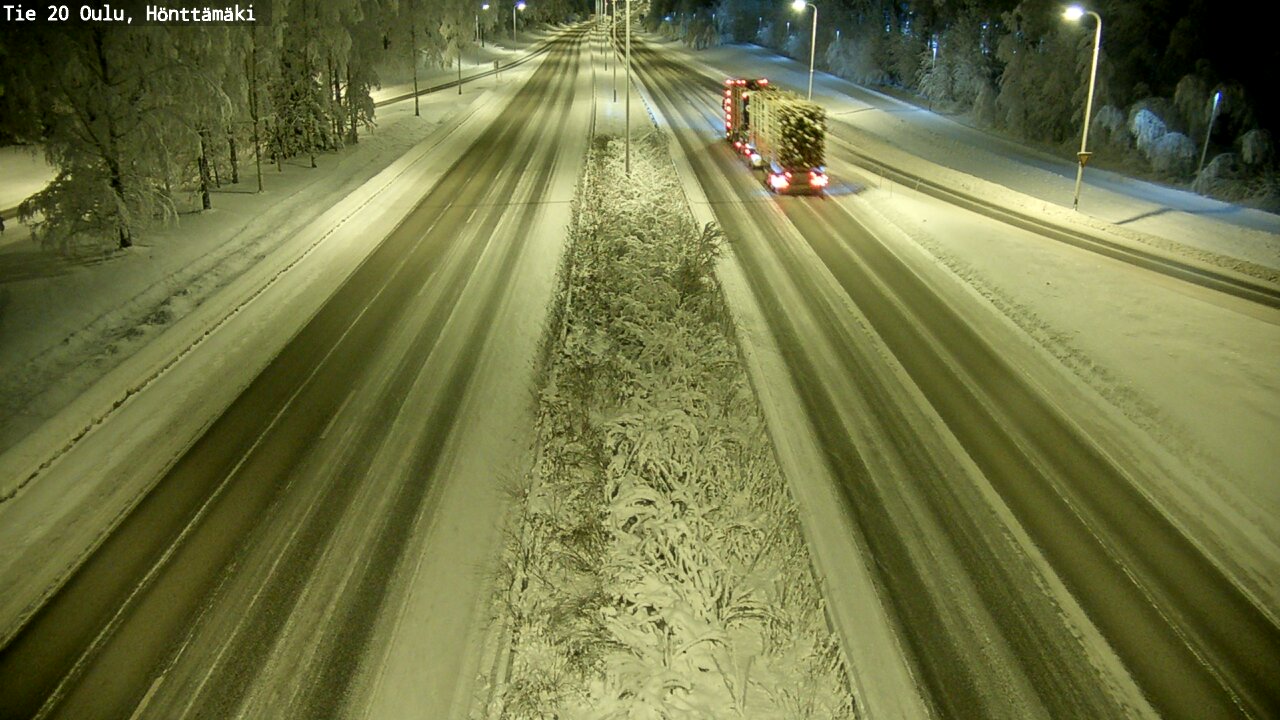 Kelikamerat Kuva Tie 20 Oulu, Hönttämäki, Oulu, Pohjois-Pohjanmaa