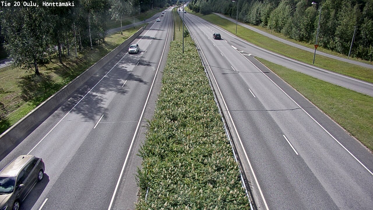 Kelikamerat Kuva Tie 20 Oulu, Hönttämäki, Oulu, Pohjois-Pohjanmaa