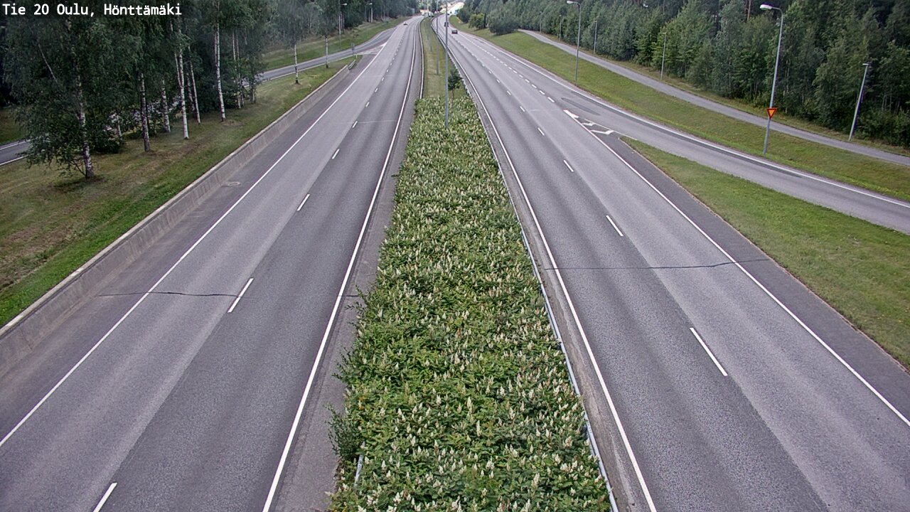 Kelikamerat Kuva Tie 20 Oulu, Hönttämäki, Oulu, Pohjois-Pohjanmaa
