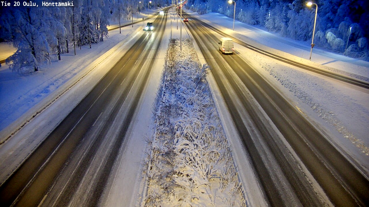 Kelikamerat Kuva Tie 20 Oulu, Hönttämäki, Oulu, Pohjois-Pohjanmaa