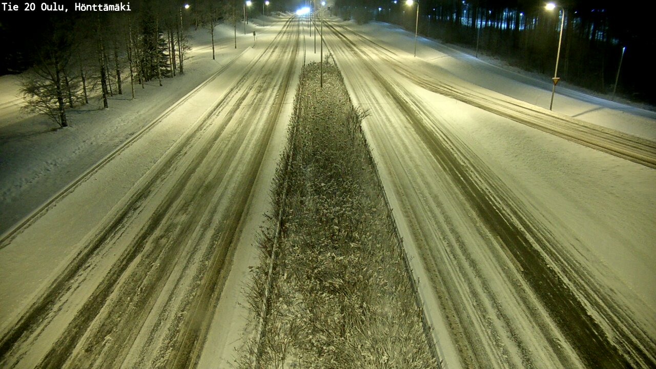 Kelikamerat Kuva Tie 20 Oulu, Hönttämäki, Oulu, Pohjois-Pohjanmaa