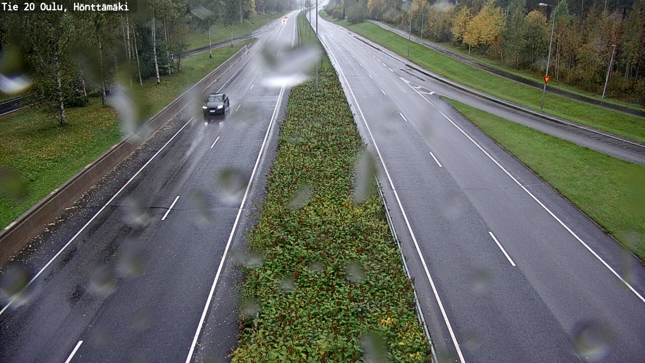 Weather Camera Image Road 20 Oulu, Hönttämäki, Oulu, Pohjois-Pohjanmaa