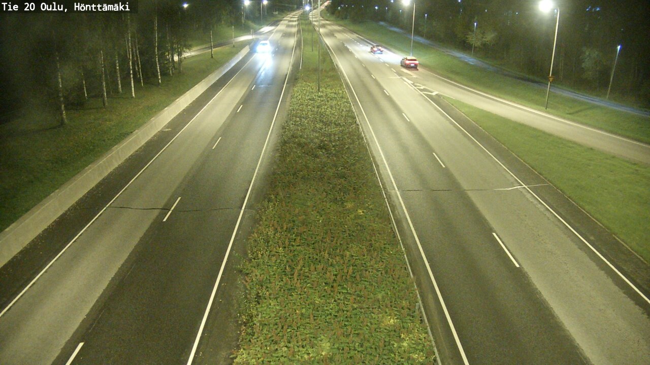 Kelikamerat Kuva Tie 20 Oulu, Hönttämäki, Oulu, Pohjois-Pohjanmaa