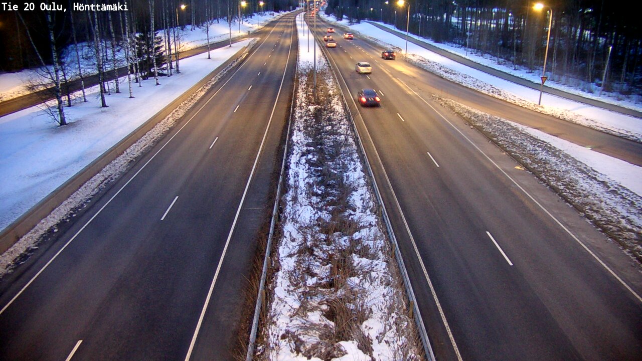 Kelikamerat Kuva Tie 20 Oulu, Hönttämäki, Oulu, Pohjois-Pohjanmaa