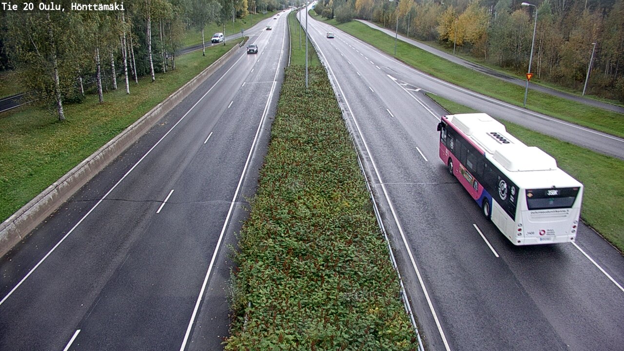 Kelikamerat Kuva Tie 20 Oulu, Hönttämäki, Oulu, Pohjois-Pohjanmaa