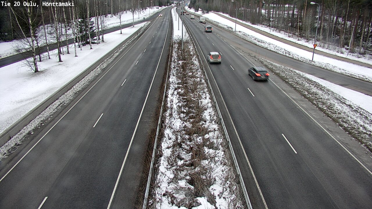 Kelikamerat Kuva Tie 20 Oulu, Hönttämäki, Oulu, Pohjois-Pohjanmaa
