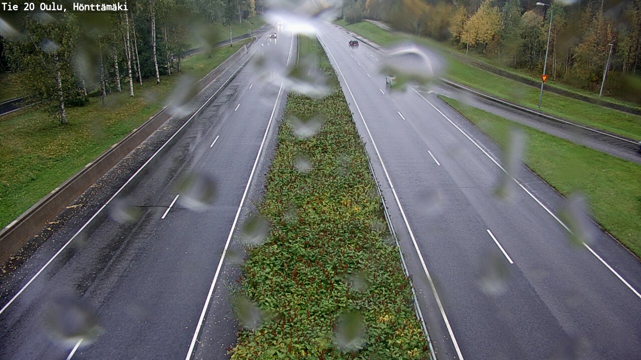 Weather Camera Image Road 20 Oulu, Hönttämäki, Oulu, Pohjois-Pohjanmaa