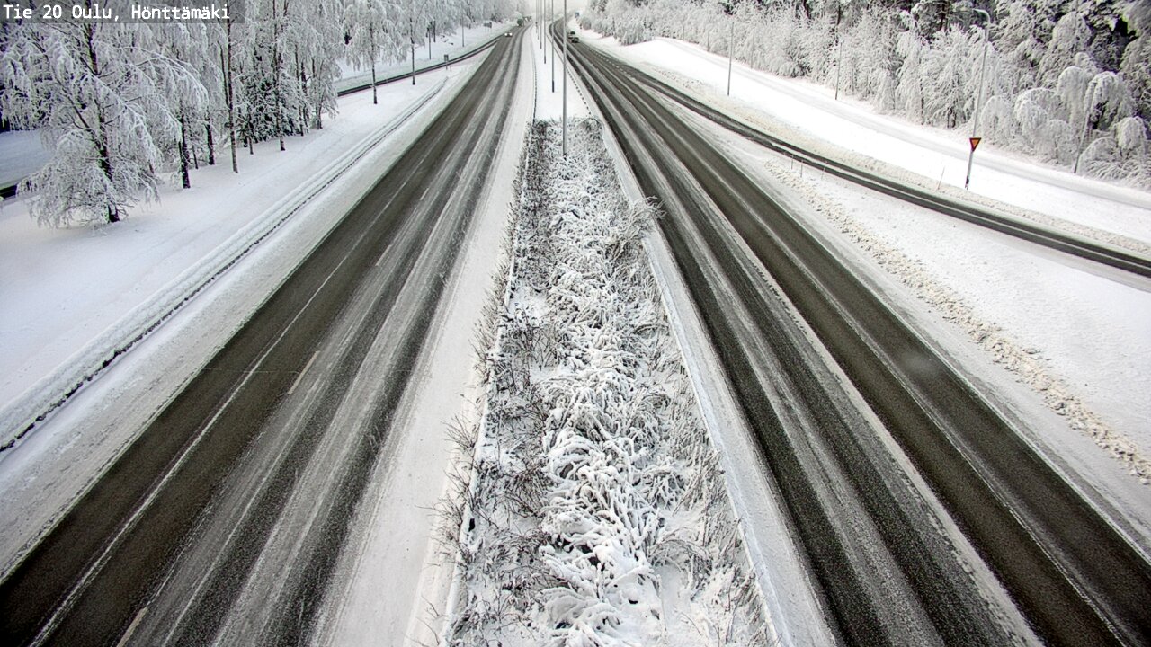 Kelikamerat Kuva Tie 20 Oulu, Hönttämäki, Oulu, Pohjois-Pohjanmaa