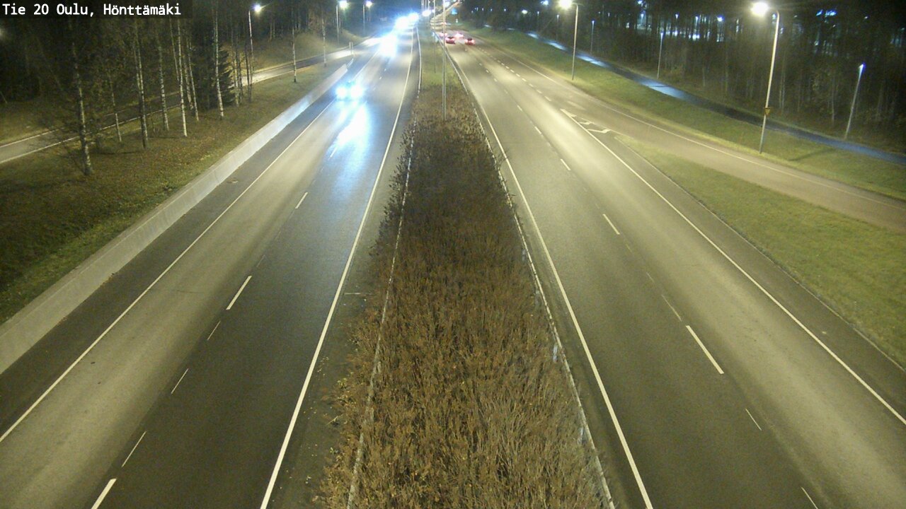 Kelikamerat Kuva Tie 20 Oulu, Hönttämäki, Oulu, Pohjois-Pohjanmaa