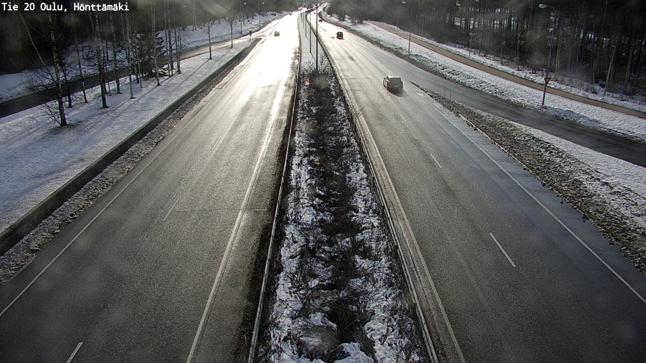 Kelikamerat Kuva Tie 20 Oulu, Hönttämäki, Oulu, Pohjois-Pohjanmaa