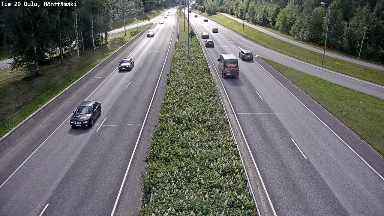 Kelikamerat Kuva Tie 20 Oulu, Hönttämäki, Oulu, Pohjois-Pohjanmaa