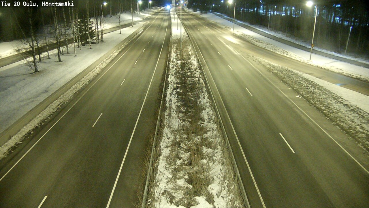 Kelikamerat Kuva Tie 20 Oulu, Hönttämäki, Oulu, Pohjois-Pohjanmaa