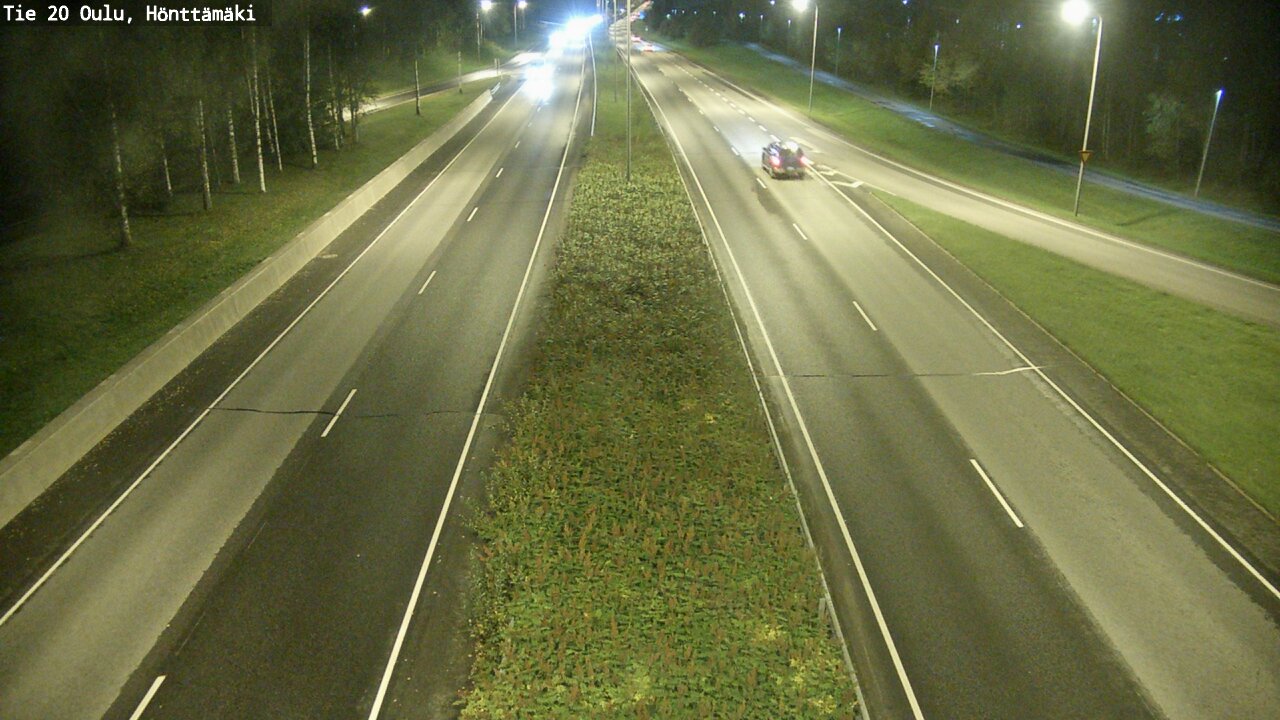 Kelikamerat Kuva Tie 20 Oulu, Hönttämäki, Oulu, Pohjois-Pohjanmaa
