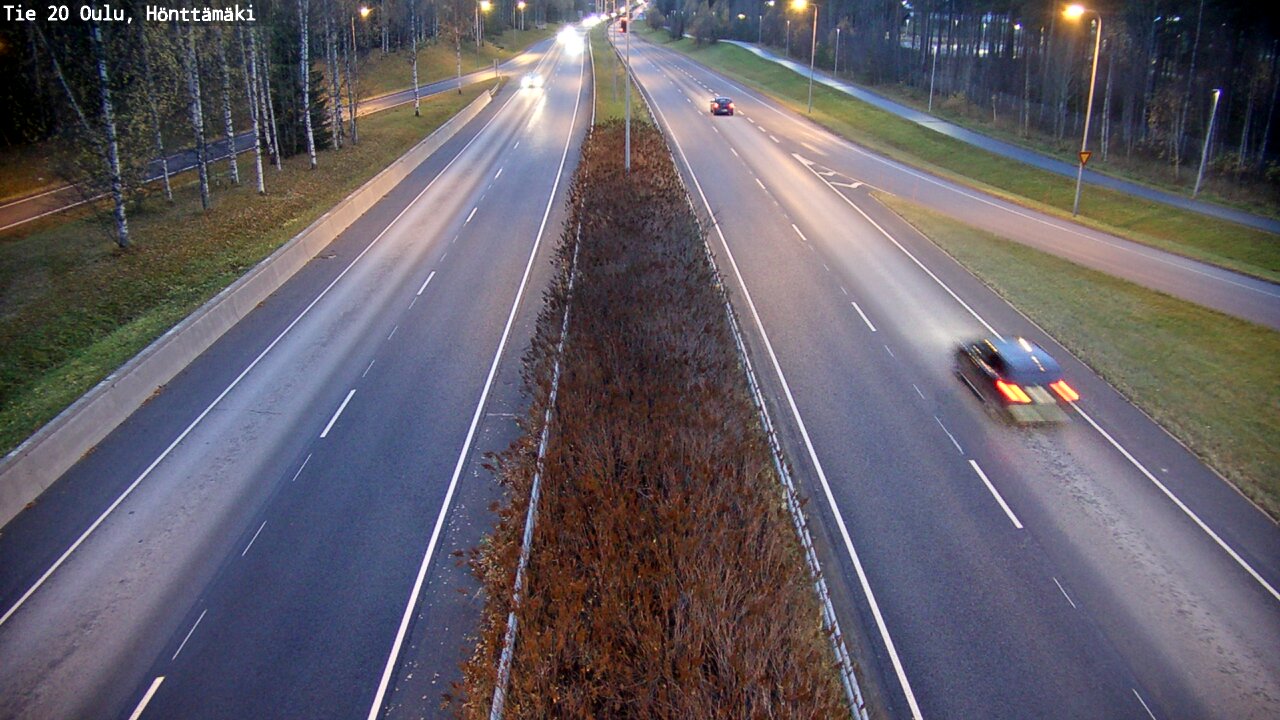 Kelikamerat Kuva Tie 20 Oulu, Hönttämäki, Oulu, Pohjois-Pohjanmaa