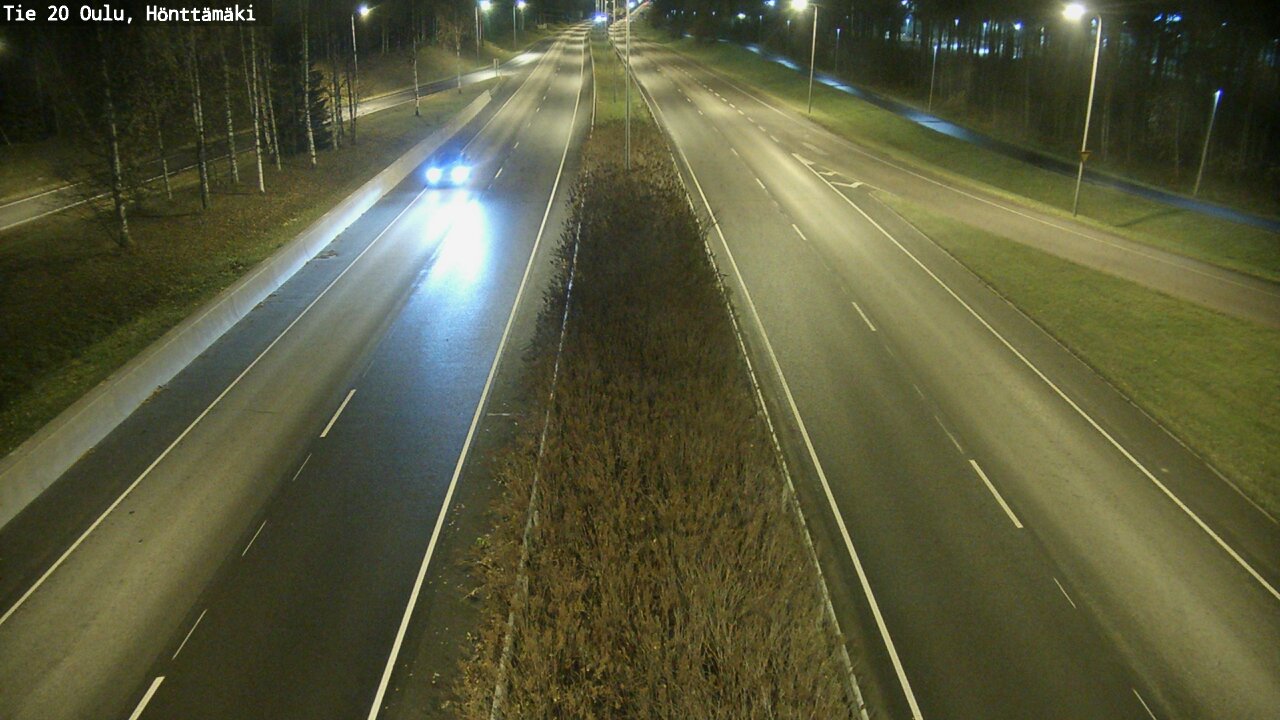 Kelikamerat Kuva Tie 20 Oulu, Hönttämäki, Oulu, Pohjois-Pohjanmaa