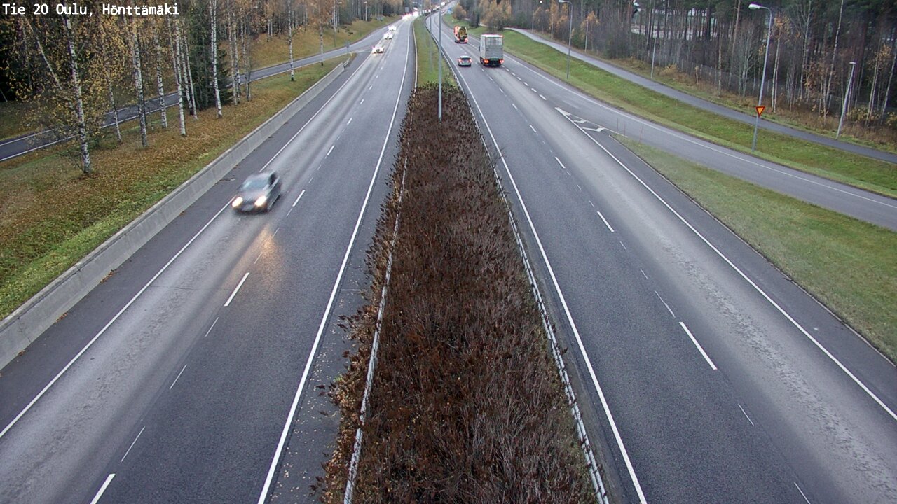 Kelikamerat Kuva Tie 20 Oulu, Hönttämäki, Oulu, Pohjois-Pohjanmaa