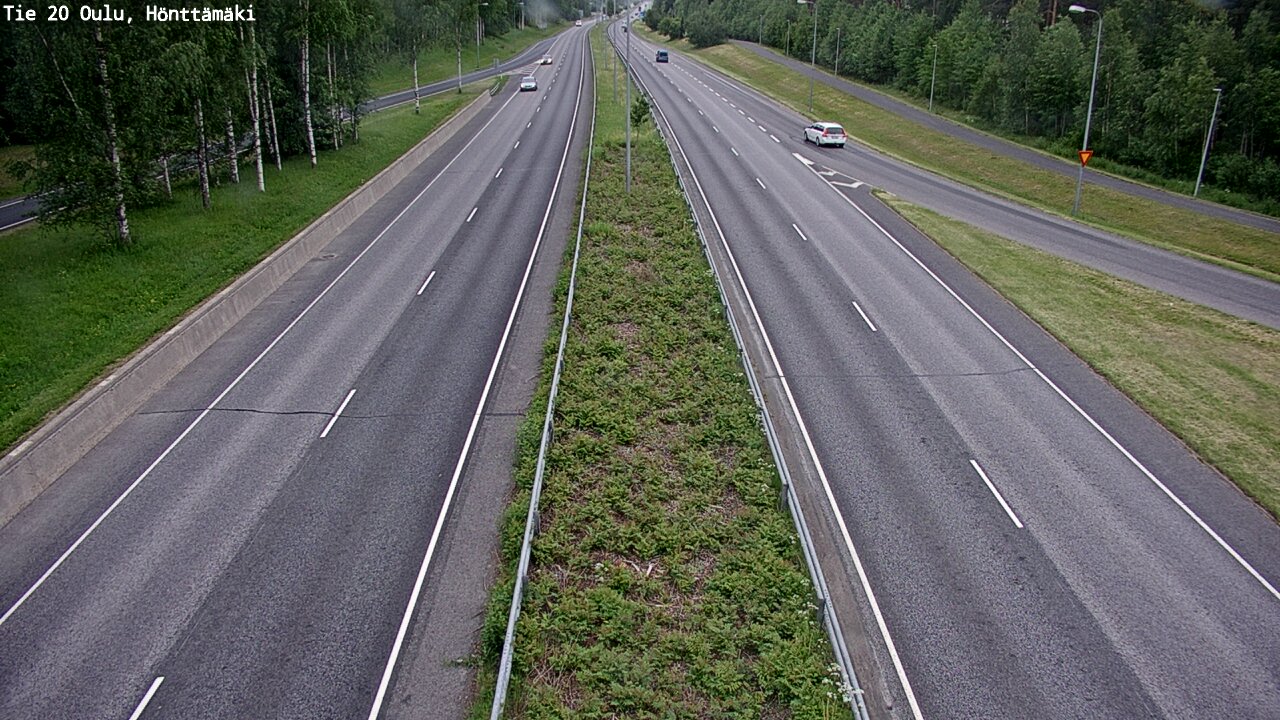 Kelikamerat Kuva Tie 20 Oulu, Hönttämäki, Oulu, Pohjois-Pohjanmaa