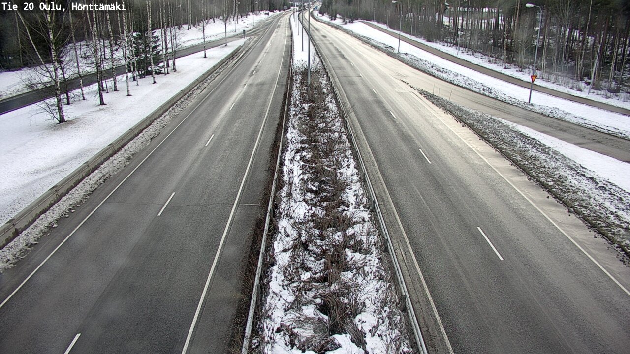 Kelikamerat Kuva Tie 20 Oulu, Hönttämäki, Oulu, Pohjois-Pohjanmaa